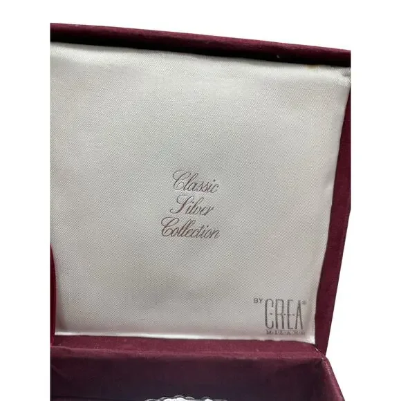 Vintage Crea Design Milano Silver Plated Set of 6 Coasters 3 3/4” - Picture 3 of 6